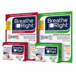 Breathe Right Nasal Strips, 72 bandelettes